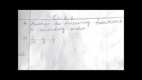 Class-IV Maths Ex. 6.6 Q4