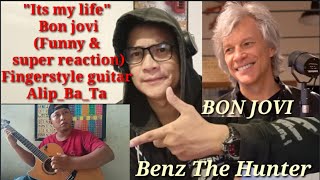 Alip_Ba_Ta (Super fingerstyle) It's my Life - Bon Jovi, Funny & Super reaction...