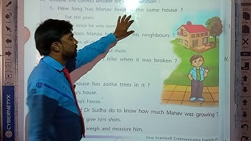 MY NEIGHBOURS LBS School Riyaz Sir Kurundkar Class 4th English Ch. 10 video 2