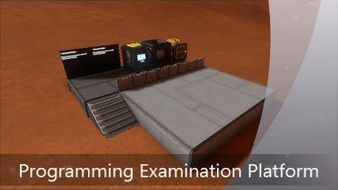Space Engineers - Programming Examination platform