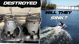 ONE OF THE WORST REBUILDS EVER! SAVING THE JUNK MARKETPLACE JET SKIS FROM THE LANDFILL  (PART 3)