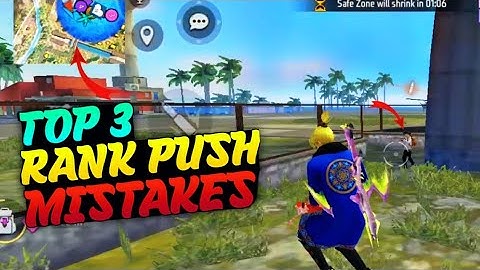 Top 3 Rank Push Mistakes ⚡ #shorts SAMSUNG A3,A5,A6,A7,j2,j5,j7,S5,S6,S7,S9,A10,A20,A30,A50,A70