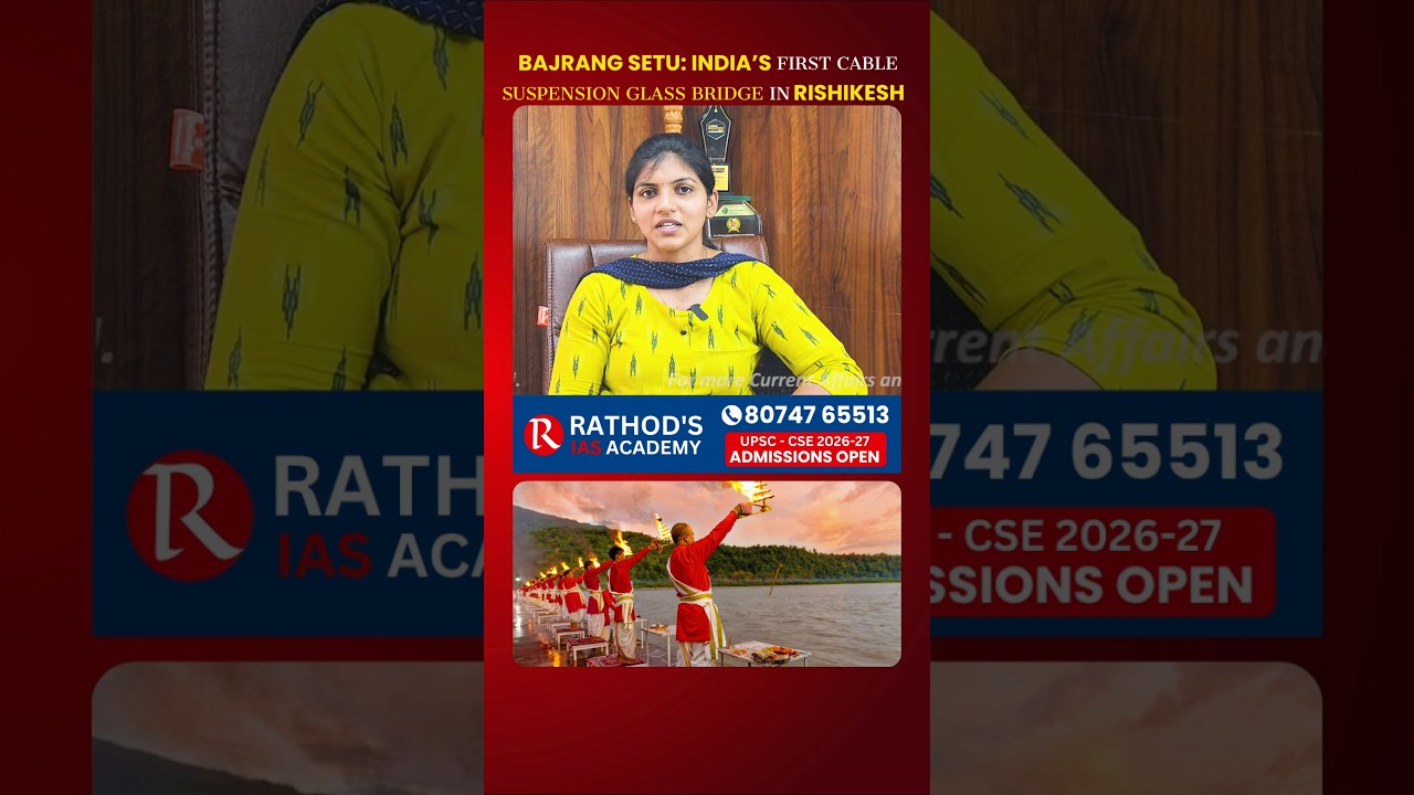 Bajrang Setu: India’s First Cable Suspension Glass Bridge in Rishikesh | Uttarakhand Tourism