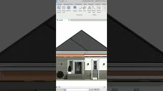 Revit Gable End Roof Starts