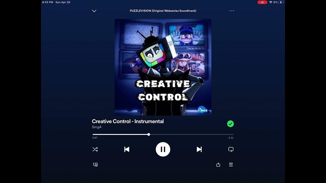  creative control instrumental official version smg4 youtube