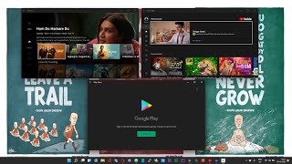 How to Install  Run Google Play Store in Windows 11 and Sideload Apps | Run Android in Windows