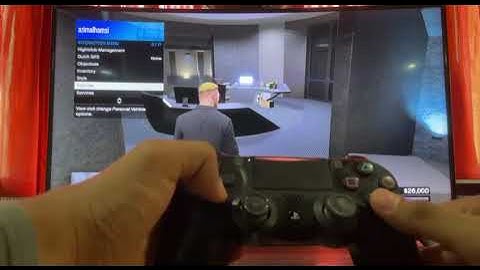 how to go to interaction menu on gta 5 ps4