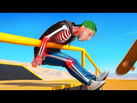 I Broke All 206 Bones as a Pro Skateboarder on Skate.