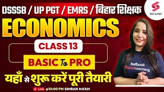 PGT Economics Practice Class | Economics For DSSSB/BSB/UP/EMRS Teaching Exams | Simran Ma'am