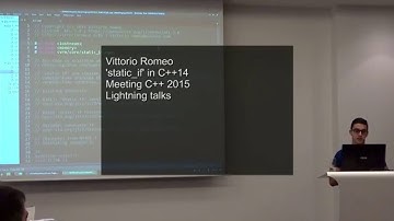 Meeting C++ Lightning Talks - Vittorio Romeo - 
