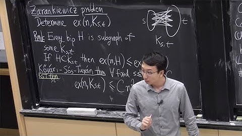 3. Forbidding a subgraph II: complete bipartite subgraph