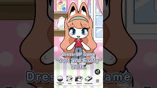 The new dress-up game, "Kawaii Dress Up Soft & Fluffy Dolls", is now available! screenshot 1