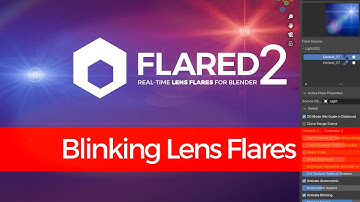 Flared2 - How to Make Blinking Lens Flares in Blender