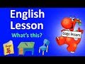 English Lesson 2 - What's this? School English | LEARN ENGLISH FOR KIDS