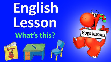English Lesson 2 - What