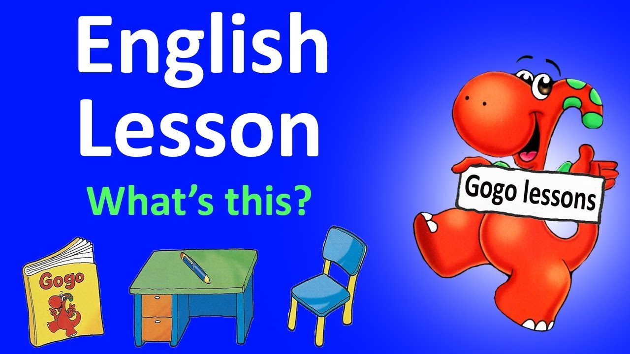 English Lesson 2 What S This School English Learn English For