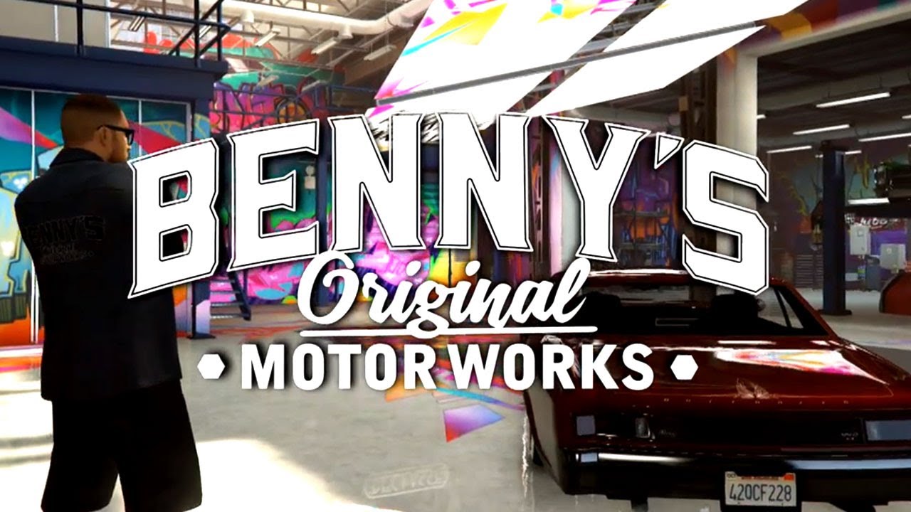 GTA V: Low-Rider DLC Bennys Garage Gameplay - YouTube