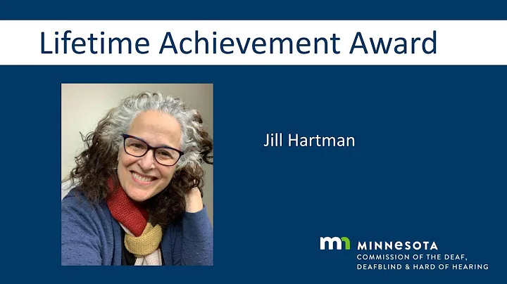 2021 Lifetime Achievement Award - Jill Hartman