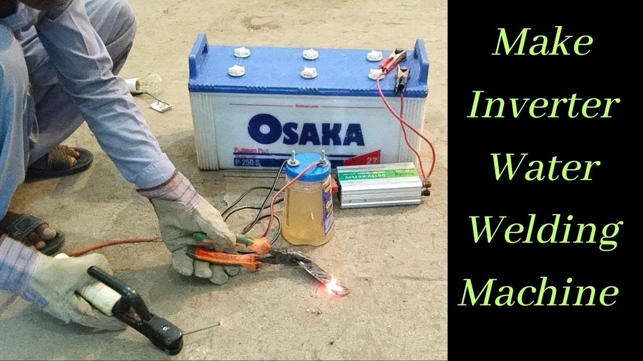 How To Make inverter Water Welding Machine Inverter 1500watt 230v Salt