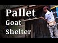 Build a Goat Shelter With Pallets