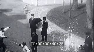 1912 Epee Duel de Cassagnac vs Maurras 2nd View screenshot 5