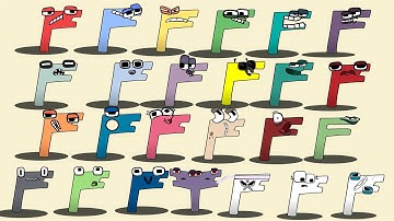 Alphabet Lore But All 26 Letters Different Transform C