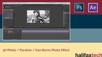 Tutorial - 3D Photo / Parallax Effect in Adobe After Effects