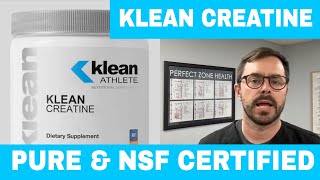 ‍♂ Klean Athlete Klean Creatine Review  Learn Benefits Of Creatine  NSF Certified Creatine