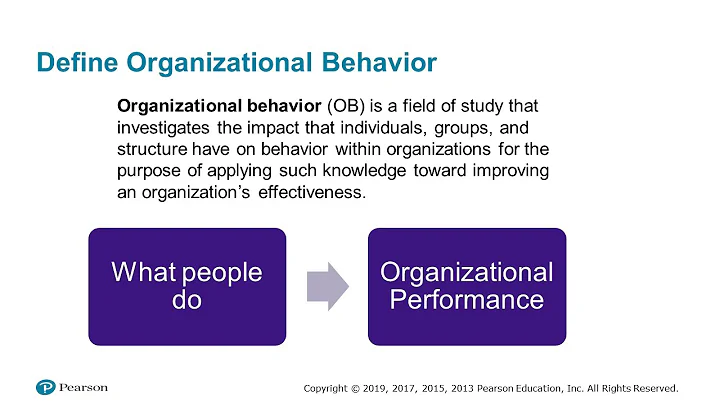 Organizational Behavior (Robbins and Judge) Chapte...