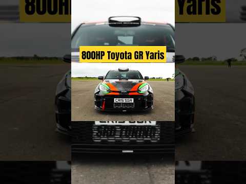 800HP 3 Cylinder Toyota GR Yaris Sound 