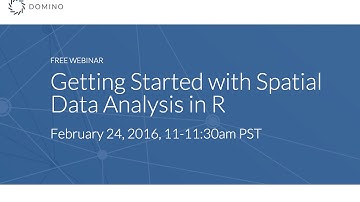 Webinar "Getting Started with Spatial Data Analysis in R"