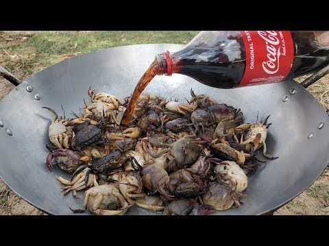 Thumbnail for Delicious Fried Crab With Coca Cola / Field Crab Cooking with Coca-Cola