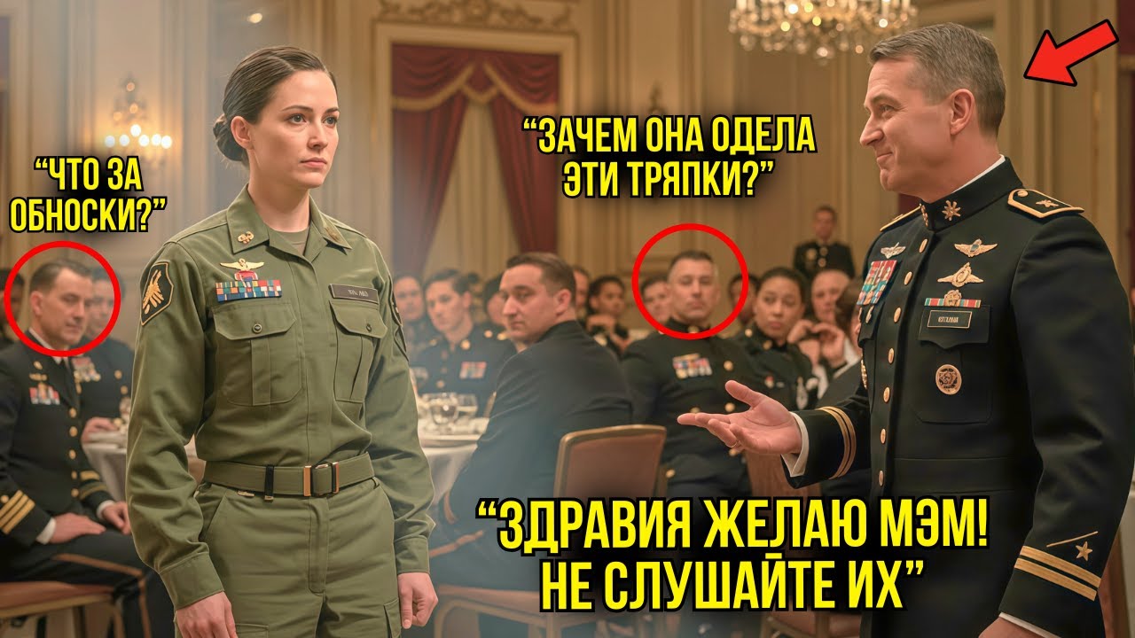Офицеры СМЕЯЛИСЬ Над Её Формой — Но Приветствие Генерала Спецназа ШОКИРОВАЛ Всех Присутствующих