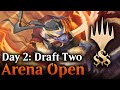 Arena open day 2 draft 2  outlaws of thunder junction sealed  magic arena