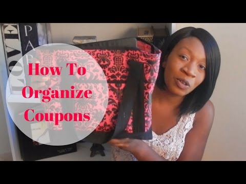 Couponing For Beginners: How To Organize Coupons