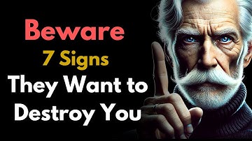 7 SIGNS A Person Doesn’t Just HATE You | They Want To DESTROY You | STOICISM
