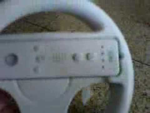 Volant Wii : Wii Wheel - YouTube