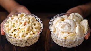 How To Make Authentic New York Deli Mac and Potato Salad