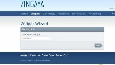 Zingaya: FREE Flash based Click-to-Call widget for your website