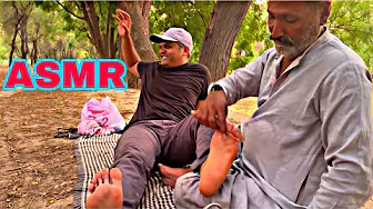 ASMR Feet Tickle Therapy For Stress Relief : Very Laugh Experience