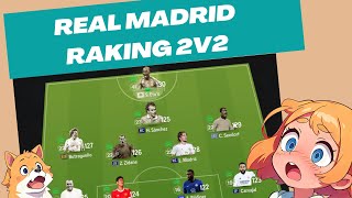 Highlight real madrid ranking 2vs2 FC Online ฟูลทีมมาดริดลงแรงค์ 2vs2