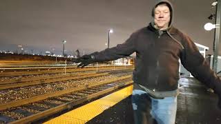 Metra Operation Lifesaver Train Engine Thru Cicero, Illinois