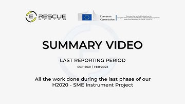 Summary Video 3: All the work done during the final reporting period of our H2020 Project