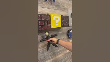 Super Mario Question Block Brick Megabot Test #shorts #disney #fyp #nintendo #headshot #bighero6