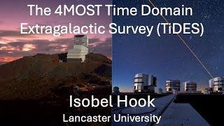 The 4most Time Domain Extragalactic Survey tides  Isobel Hook