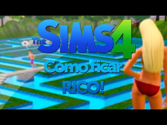 COMO FICAR GANHAR DINHEIRO E FICAR RICO / CÓDIGO DE DINHEIRO NO THE SIMS 4  