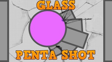 DIEP.IO GLASS PENTA SHOT!! // Epic Annihilator Battle // Diep.io Maze