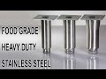Adjustable Stainless Steel Table Legs
