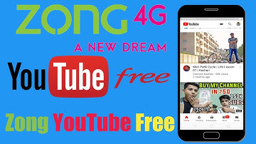 How to Use free Youtube On Zong 2018 | Zong Free Internet Trick | Tech Tips Urdu