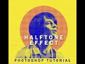 Halftone effect in Photoshop